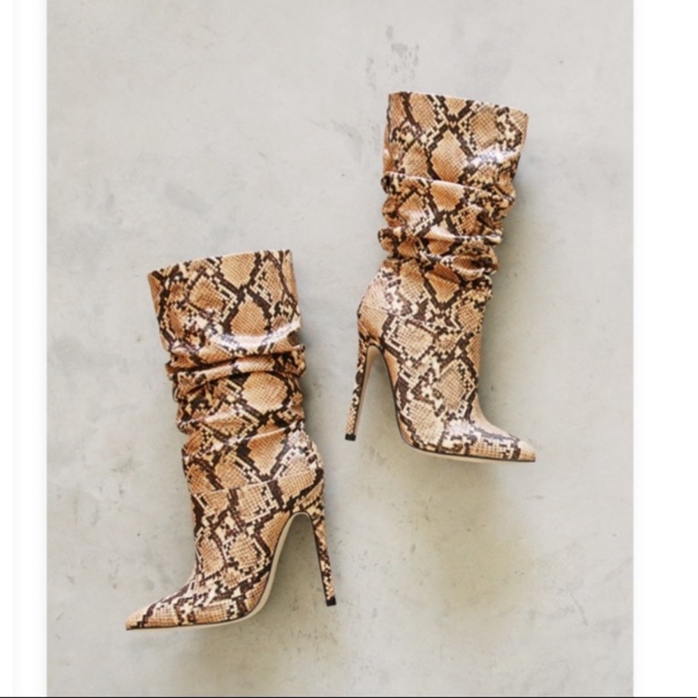 Snakeskin Boots!